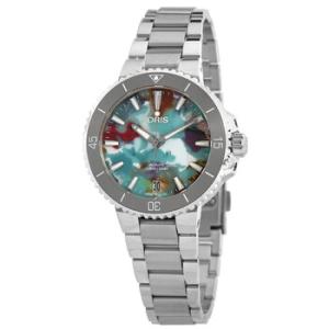 Aquis Date Automatic Multicoloured Dial Watch 01 733 7770 4150SET