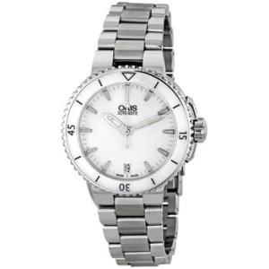 Aquis Date Steel  Ceramic Watch 73376524156MB