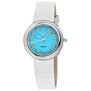 Arezzo Quartz Diamond Blue Dial Watch