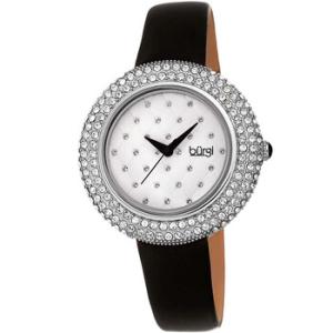 Argyle Dial Swarovski Crystal Glamor Strap Watch