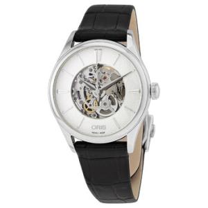 Artelier Automatic Diamond Silver Skeleton Dial Watch 01 560 7724 405107 5 17 64FC