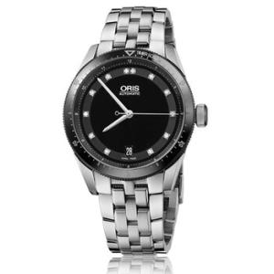 Artix GT Date Diamond Black Dial Stainless Steel Watch 01 733 7671 449407 8 18