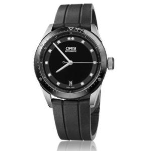 Artix GT Date Diamonds Black Rubber Watch 01 733 7671 449407 4 18 20FC