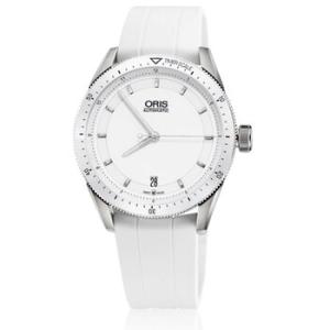 Artix GT Date White Dial White Rubber Watch 01 733 7671 415607 4 18 30FC