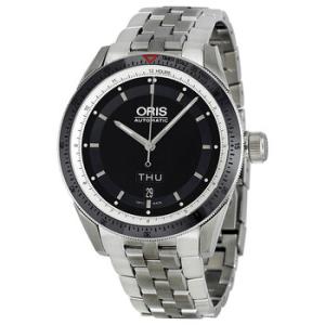Artix GT Day Date Black Dial Stainless Steel Watch 73576624154MB