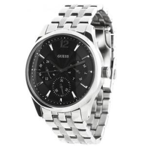 Asset Quartz Black Dial Watch W0474G1