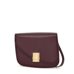 Asymmetric Leather Shoulder Bag