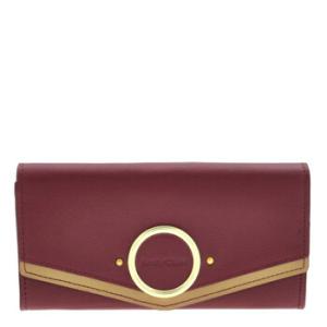 Aura Long Leather Flap Wallet