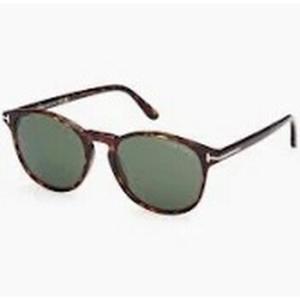 Aurele Green Oval Sunglasses FT0904 52N