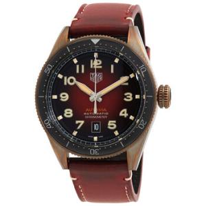 Autavia Automatic Red Dial Watch WBE5192.FC8300