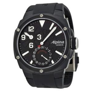 Automatic Black Dial Black Rubber Watch 950LBB4FBAE6