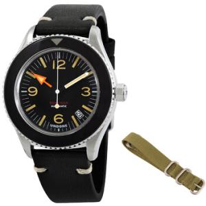 Automatic Black Dial Watch BSCMPBLKOUTSVSE