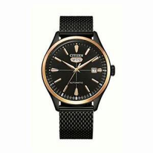 Automatic Black Dial Watch NH839682E