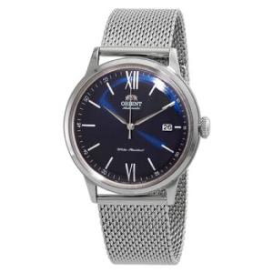 Automatic Blue Dial Stainless Steel Mesh Watch RAAC0019L10B