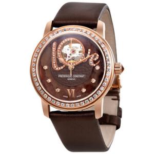 Automatic Brown Dial Leather Watch FC310CLHB2PD4