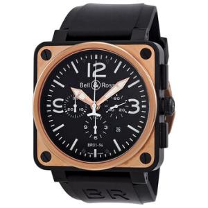 Automatic Chronograph Rose Gold Watch BR0194BICOLOR