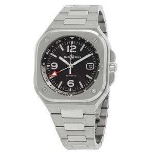 Automatic GMT Black Dial Watch BR05GBLSTSST