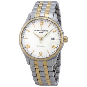 Automatic White Dial Twotone Watch FC303WN5B3B