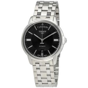 Automatics III Day Date Black Dial Watch T065.930.11.051.00