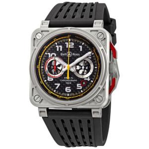 Avaition Limted Edition Chronograph Black Carbon Fibre Dial Automatic Watch BR0394RS18