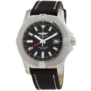 Avenger Automatic Black Dial Watch A32397101B1X1