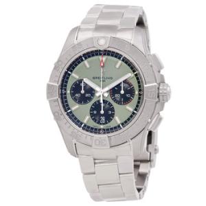 Avenger B01 44mm Chronograph Automatic Green Dial Watch AB0147101L1A1