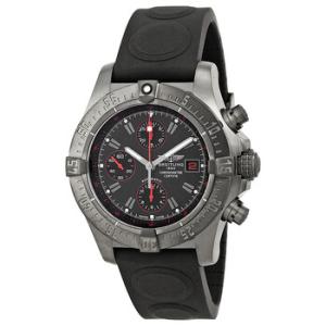 Avenger Black Dial Chronograph Rubber Watch M133802CBC73BKOR