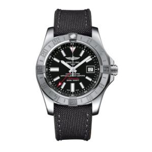 Avenger II GMT Automatic Black Dial Watch A32390111B1W1