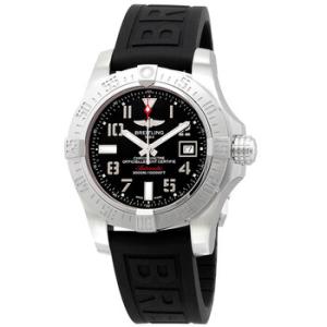 Avenger II Seawolf Quartz Black Dial Watch A17331101B1S1