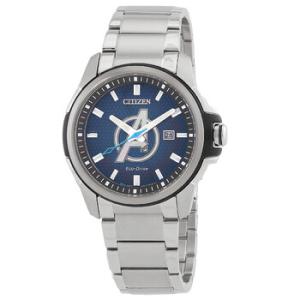 Avengers EcoDrive Blue Dial Watch AW165152W