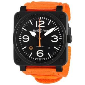 Aviation Automatic Black Dial Watch BR0392OCA