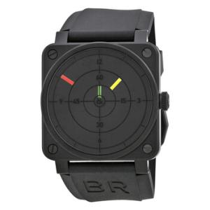 Aviation Radar Black Dial Mechanical Watch BR0392RADAR