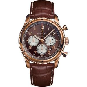 Aviator 8 Chronograph Automatic Brown Dial Watch RB0119131Q1P2