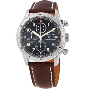 Aviator 8 Chronograph Automatic Chronometer Black Dial Watch A13316101B1X3