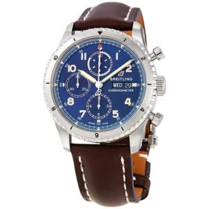 Aviator 8 Chronograph Automatic Chronometer Blue Dial Watch A13316101C1X4