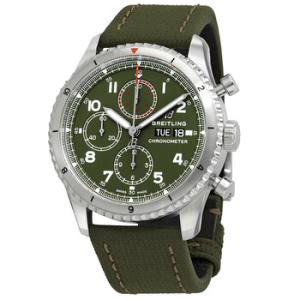 Aviator 8 Curtiss Warhawk Chronograph Automatic Green Dial Watch A133161A1L1X2
