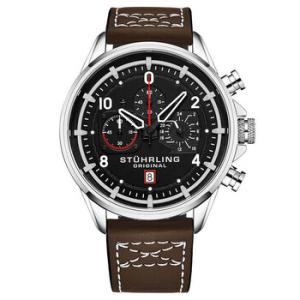 Aviator Black Dial Watch M15553