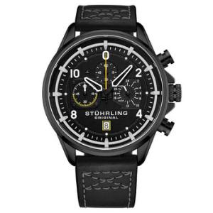 Aviator Black Dial Watch M15556