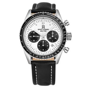 Aviator Chronograph Automatic Silver Dial Watch