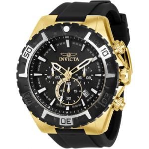 Aviator Chronograph Quartz Black Dial Watch