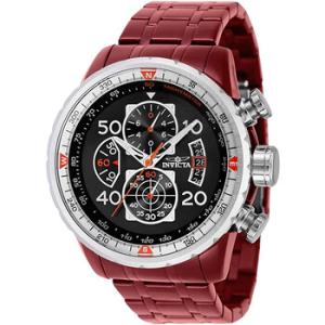 Aviator Chronograph Quartz Black Dial Watch