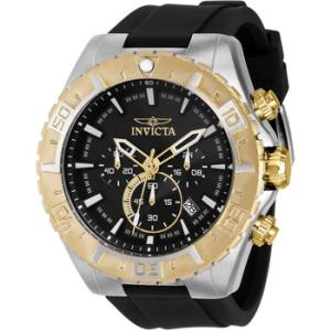 Aviator Chronograph Quartz Black Dial Watch