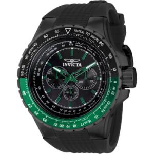 Aviator GMT Quartz Black Dial Watch