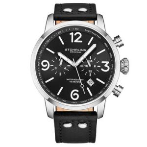 Aviator Quartz Black Dial Watch M13649
