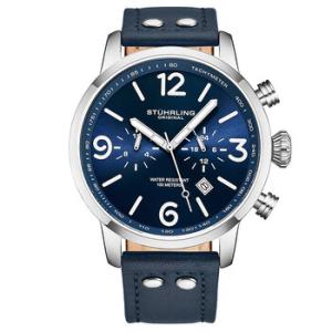 Aviator Quartz Blue Dial Watch M13650