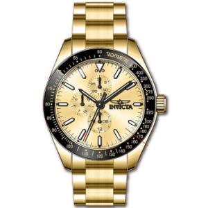 Aviator Quartz Gold Dial Watch