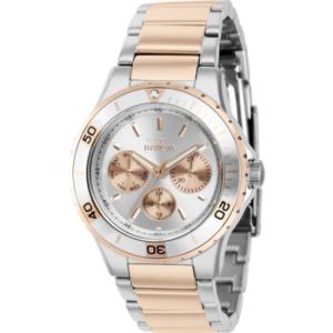 Aviator Quartz Silver Dial Watch