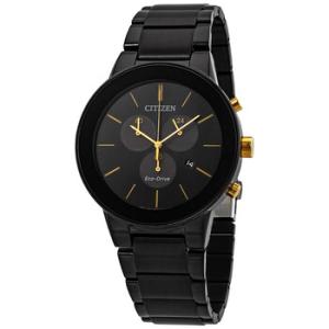 Axiom Black Dial Watch AT224859E