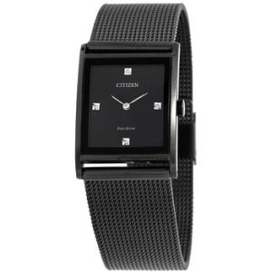 Axiom EcoDrive Black Dial Watch BL600853E