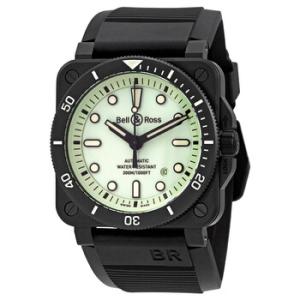 BR 0392 Diver Automatic Green Dial Watch BR0392DC5CESRB